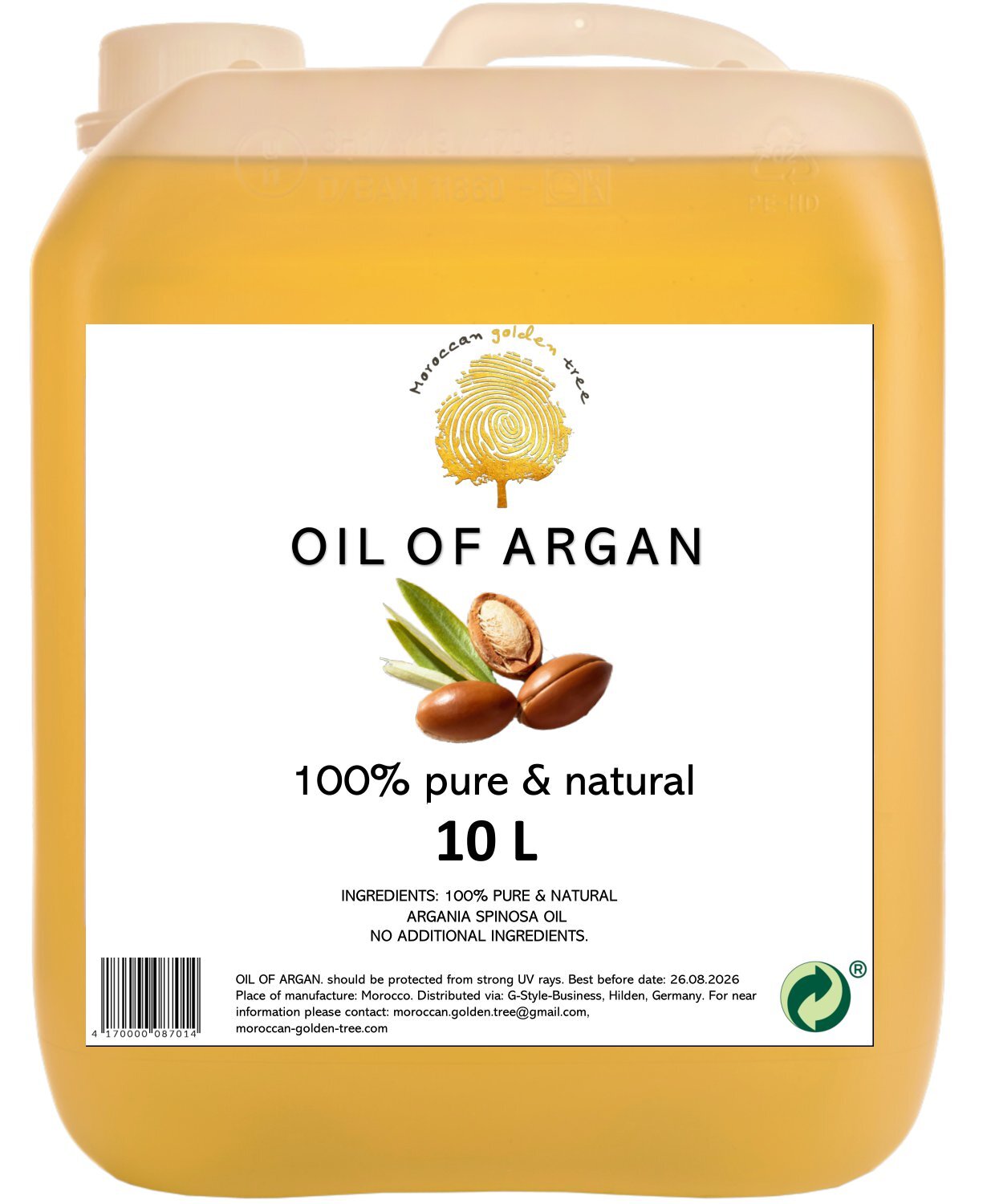 ARGAN ÖL 10L